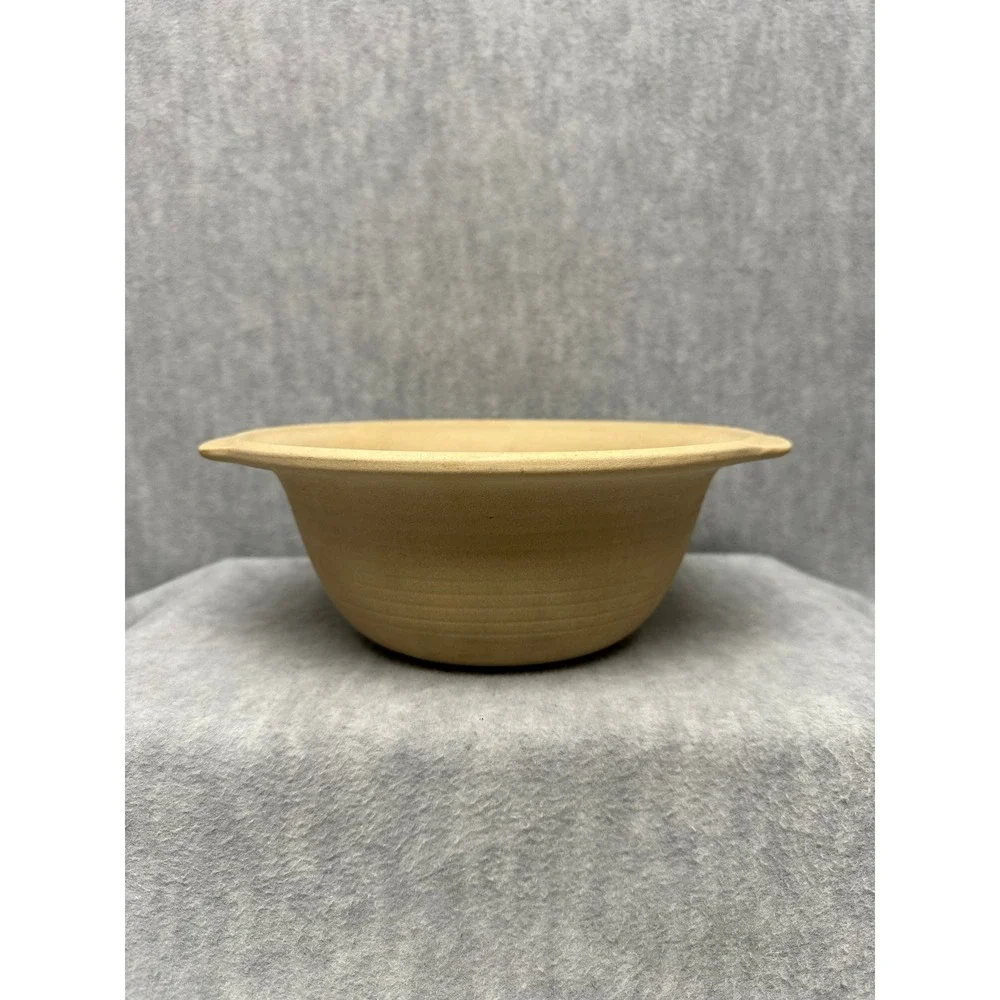 The‎ Pampered Chef Stoneware Baking Bowl Round 9 in Excellent Family Heritage